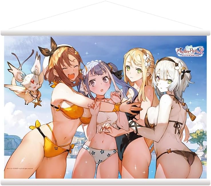 Atelier Ryza II B2 Tapestry Memorial Photo of the Seaside