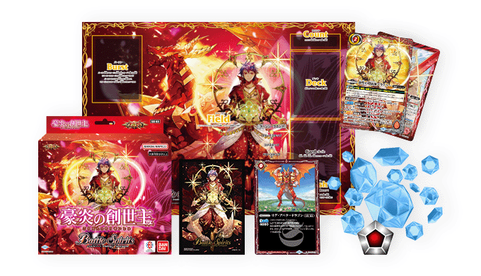 Battle Spirits Mega Deck Genesis of Inferno SD69