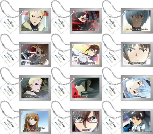 Evangelion Acrylic Key Ring Collection Step Up Notice Vol.1 Pachinko [August 22, 2025]