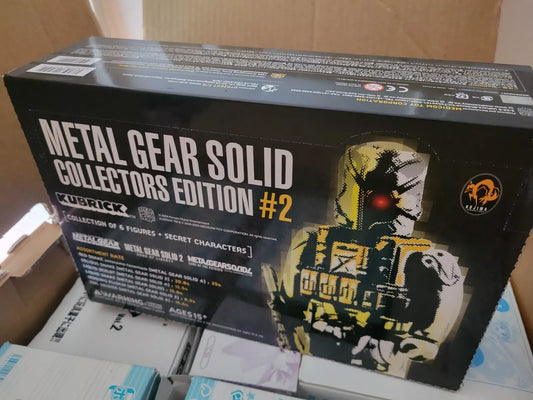 Metal Gear Solid Kubrick Collector's Edition 2 (2009) Brand New Factory Sealed